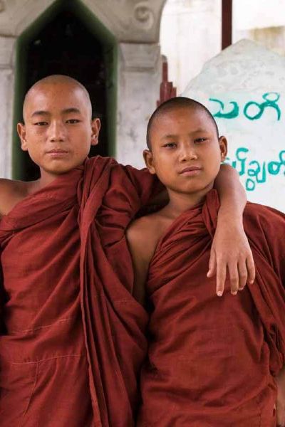 Young monks